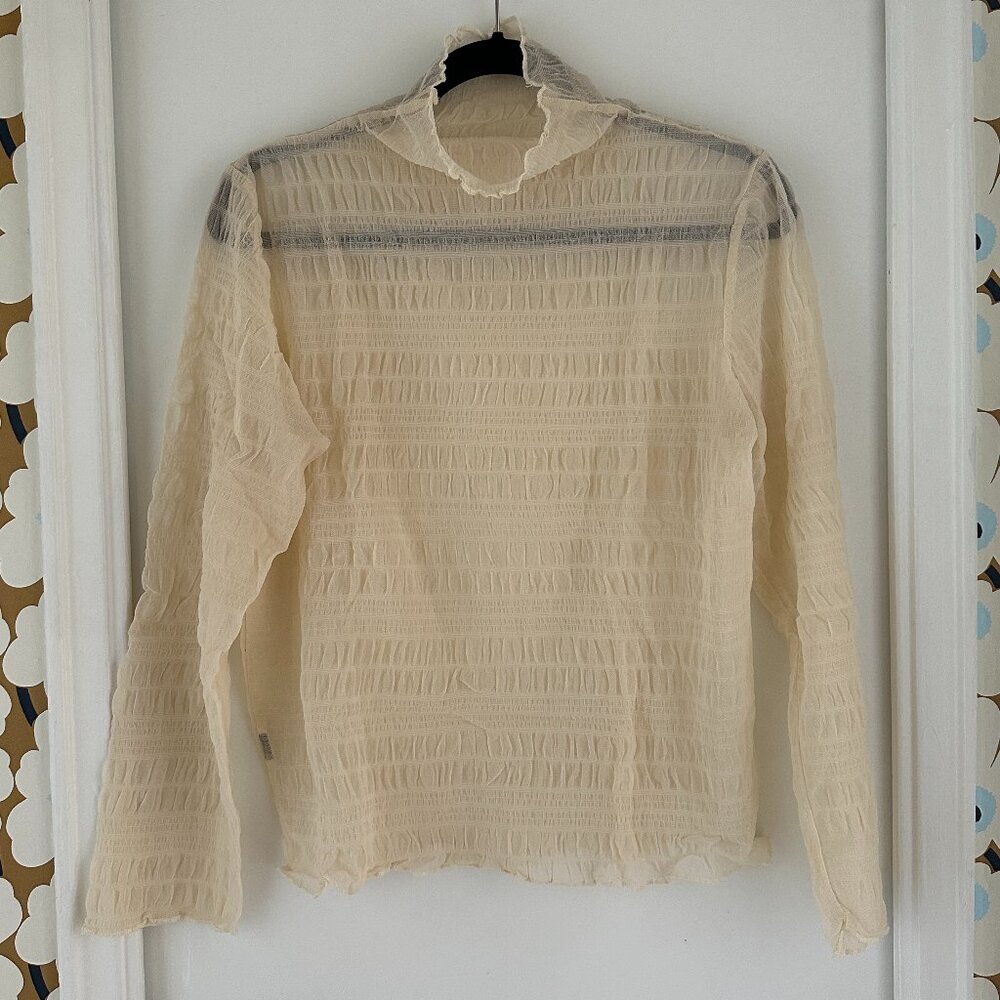 Sheer Turtleneck
